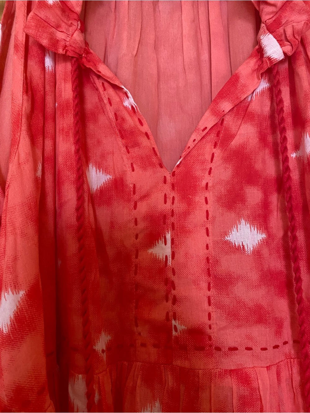NWOT ANTHROPOLOGIE Ro's Garden Sofia  Maxi Dress L - Picture 11 of 16